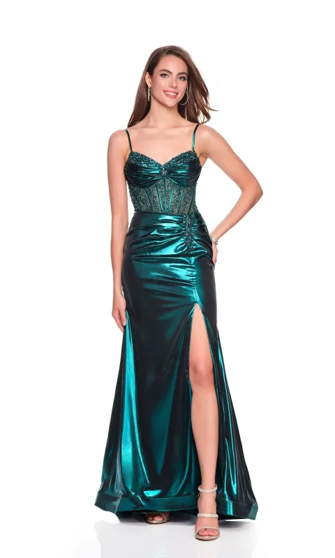 Long Prom Dress: Dave and Johnny 12886 sold by PromGirl