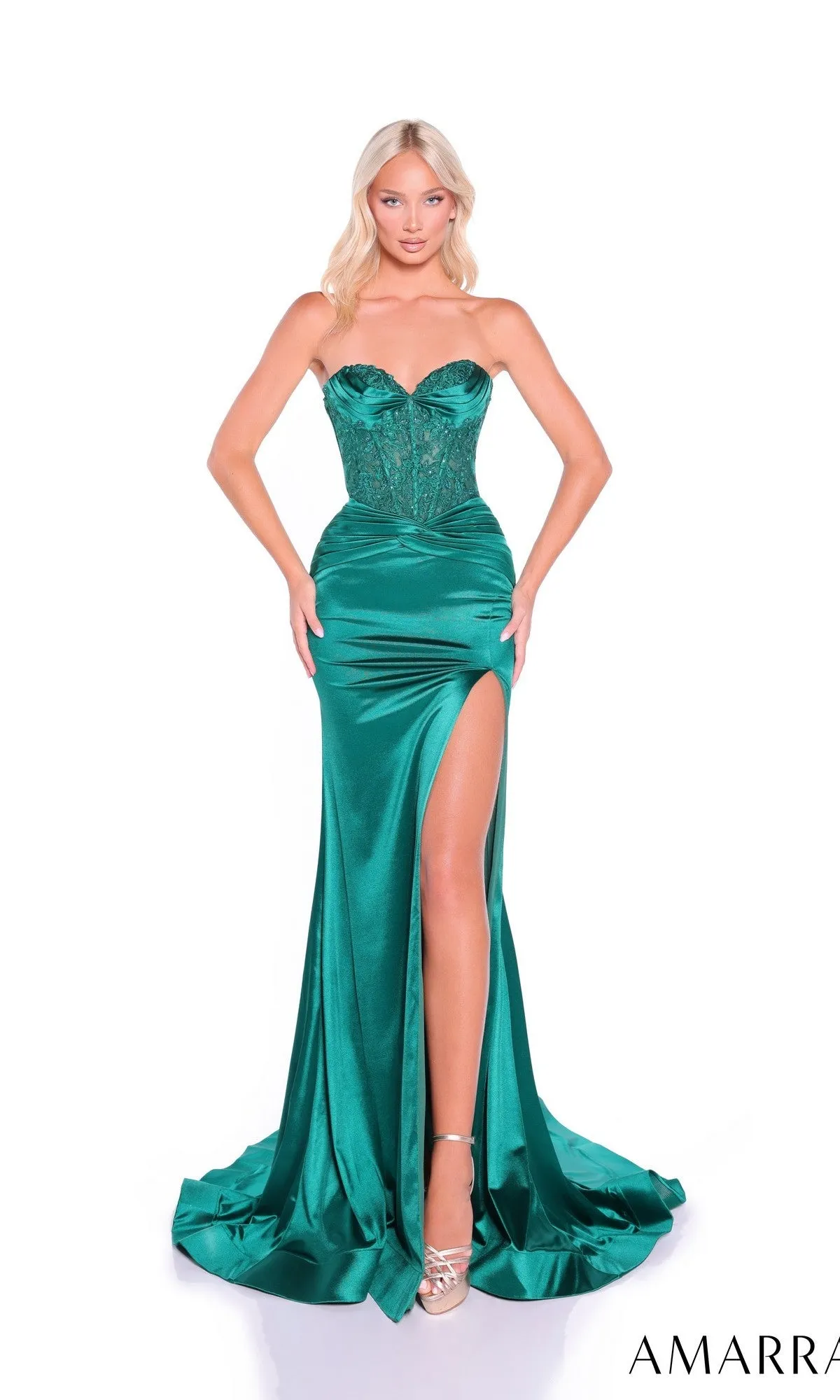 Long Prom Dress: Amarra 89088 sold by PromGirl product image thumbnail 5