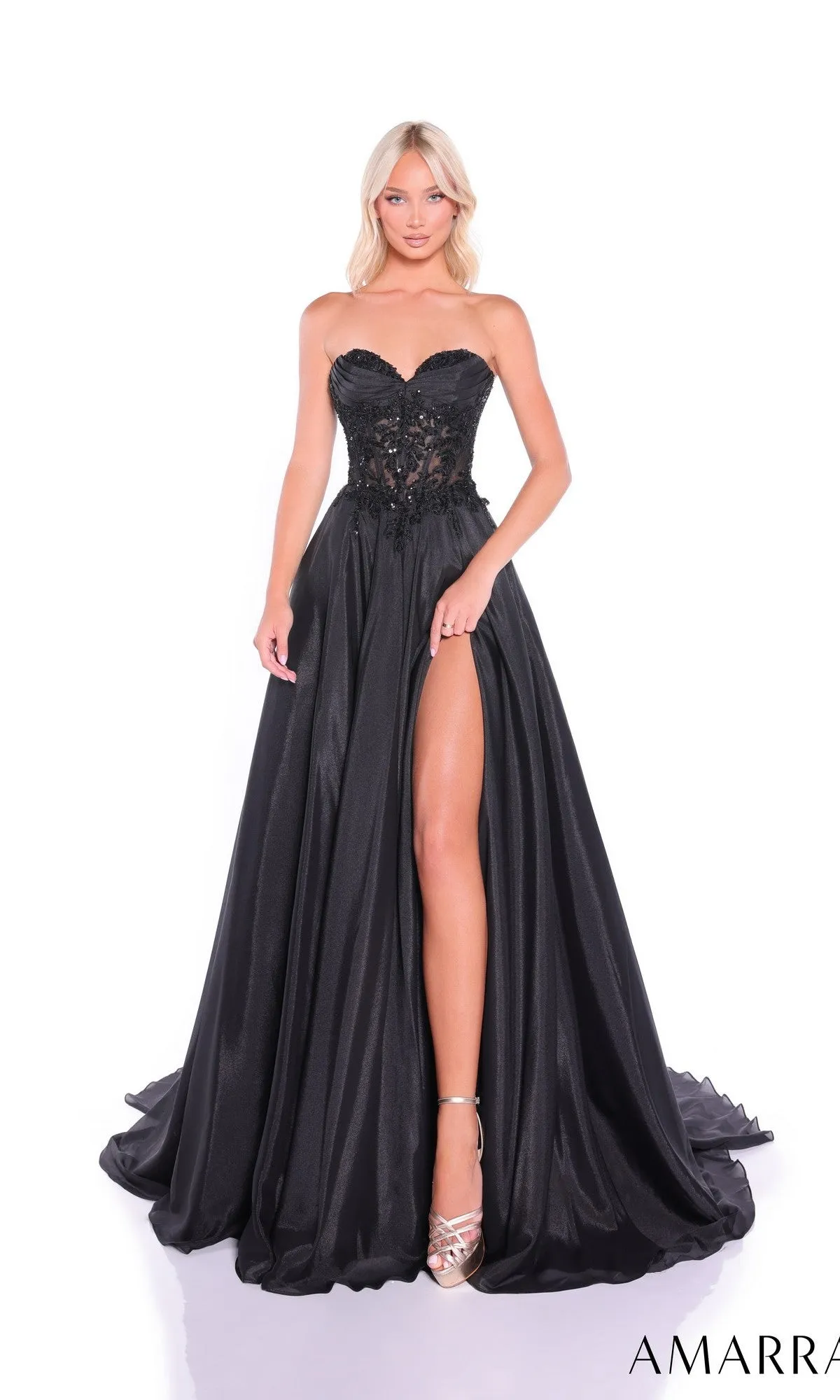 Long Prom Dress: Amarra 89315 sold by PromGirl product image thumbnail 4