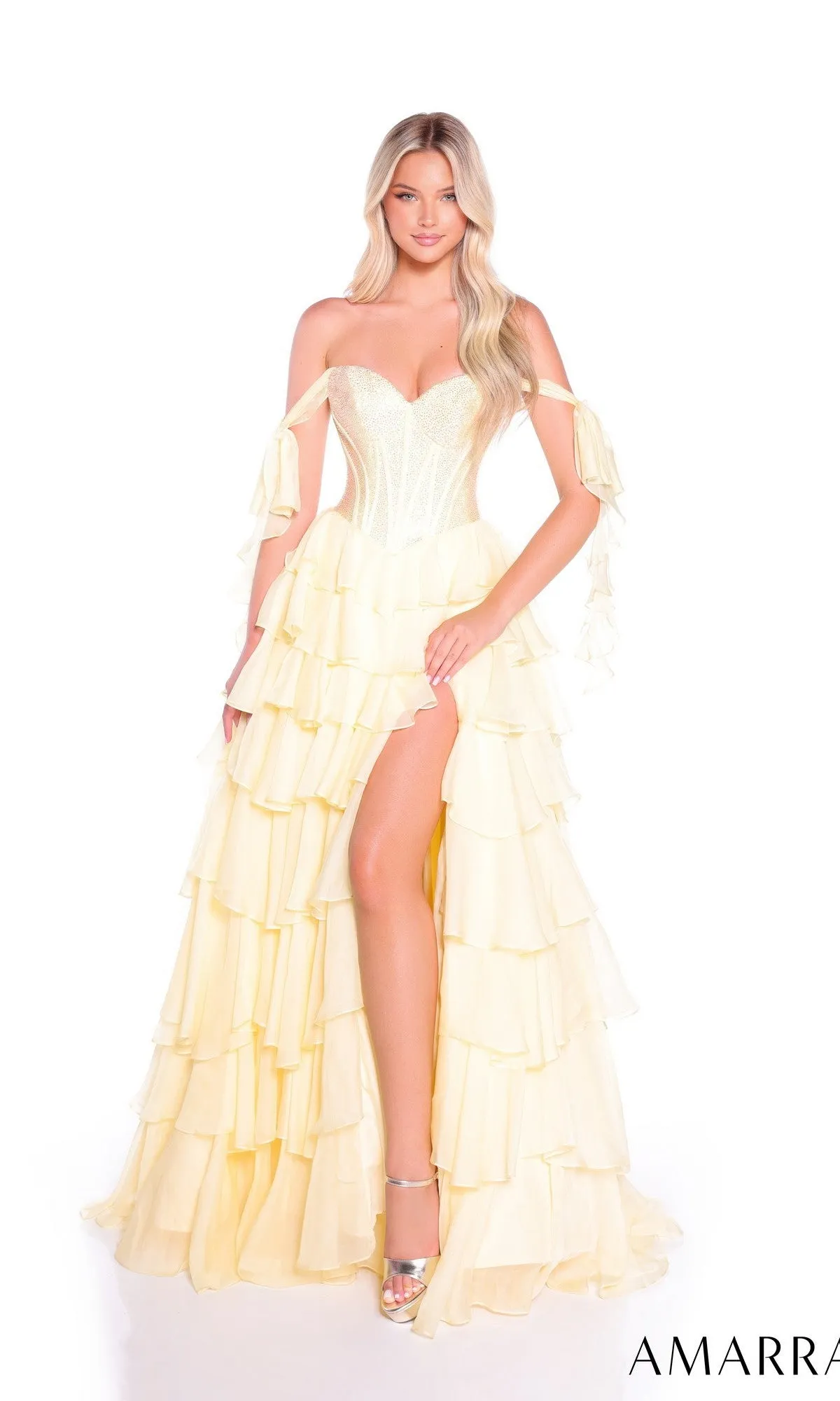 Long Prom Dress: Amarra 89285 sold by PromGirl product image thumbnail 4