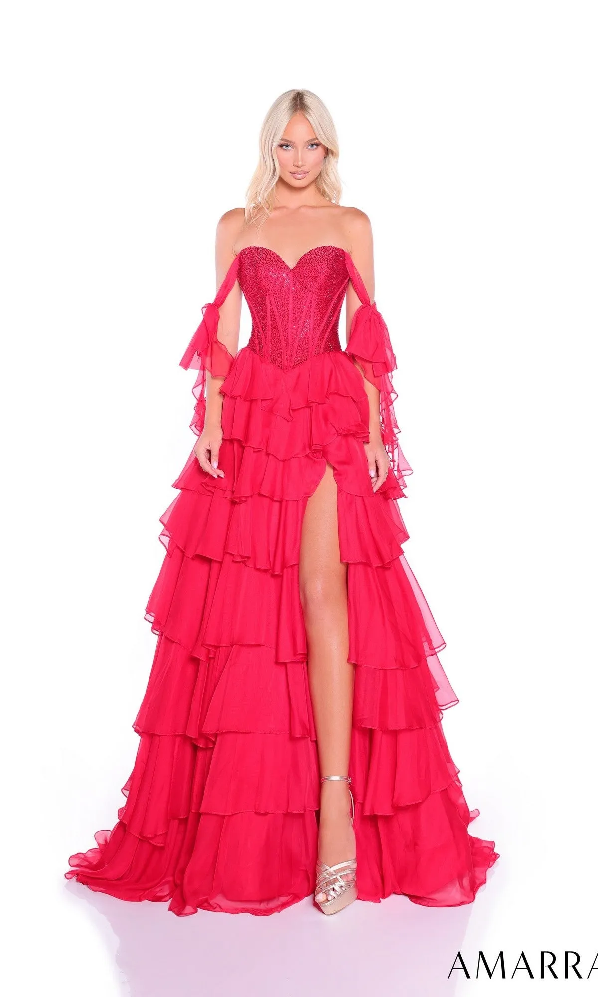 Long Prom Dress: Amarra 89285 sold by PromGirl product image thumbnail 5