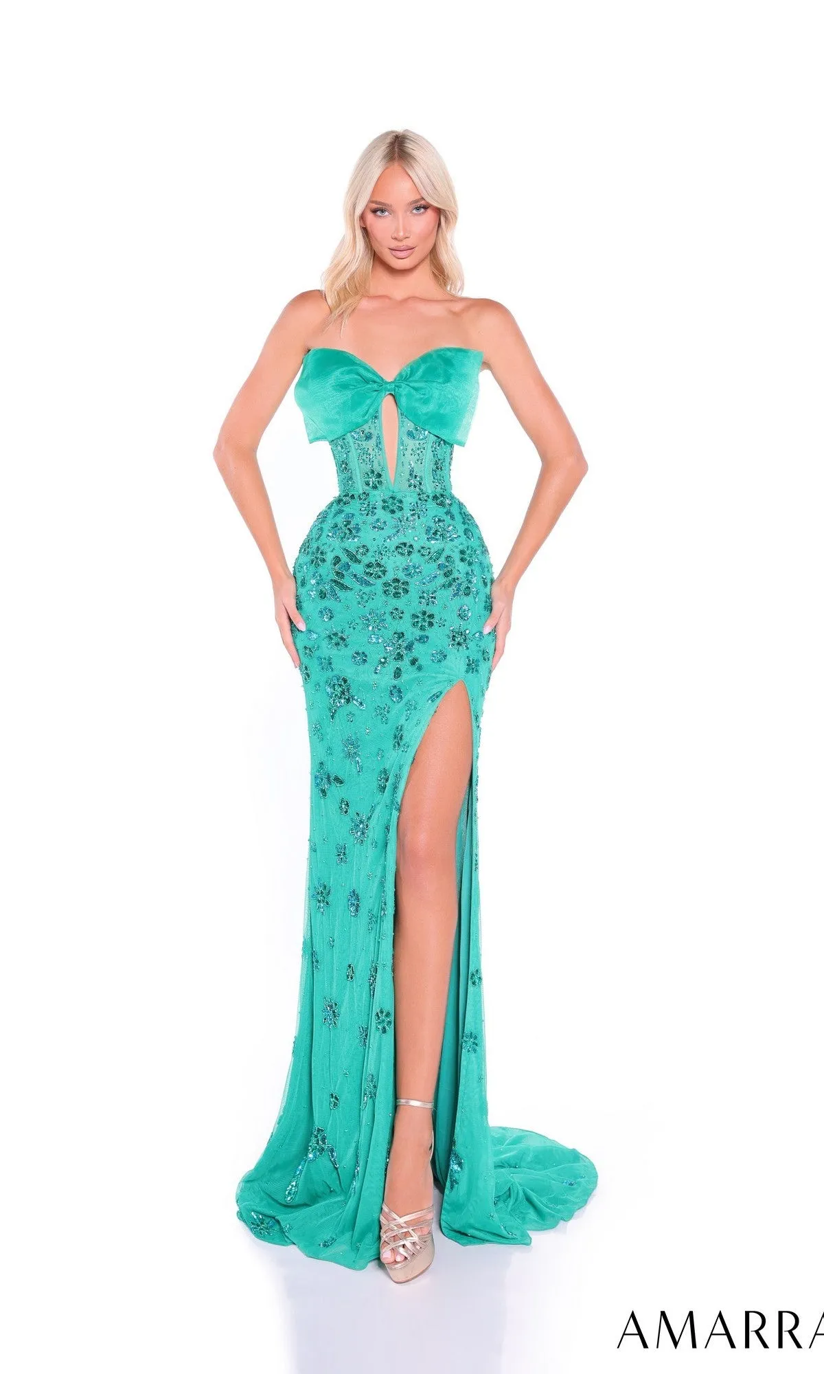 Long Prom Dress: Amarra 89079 sold by PromGirl product image thumbnail 3