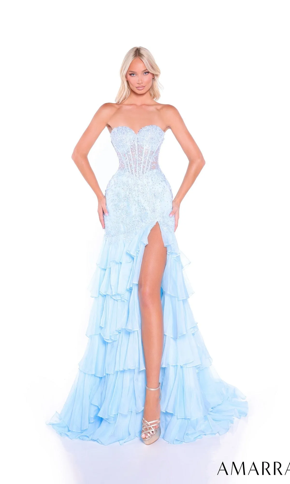 Long Prom Dress: Amarra 89467 sold by PromGirl product image thumbnail 5