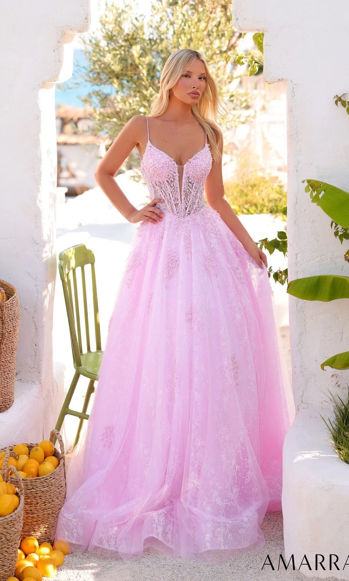 Long Prom Dress: Amarra 89425 sold by PromGirl