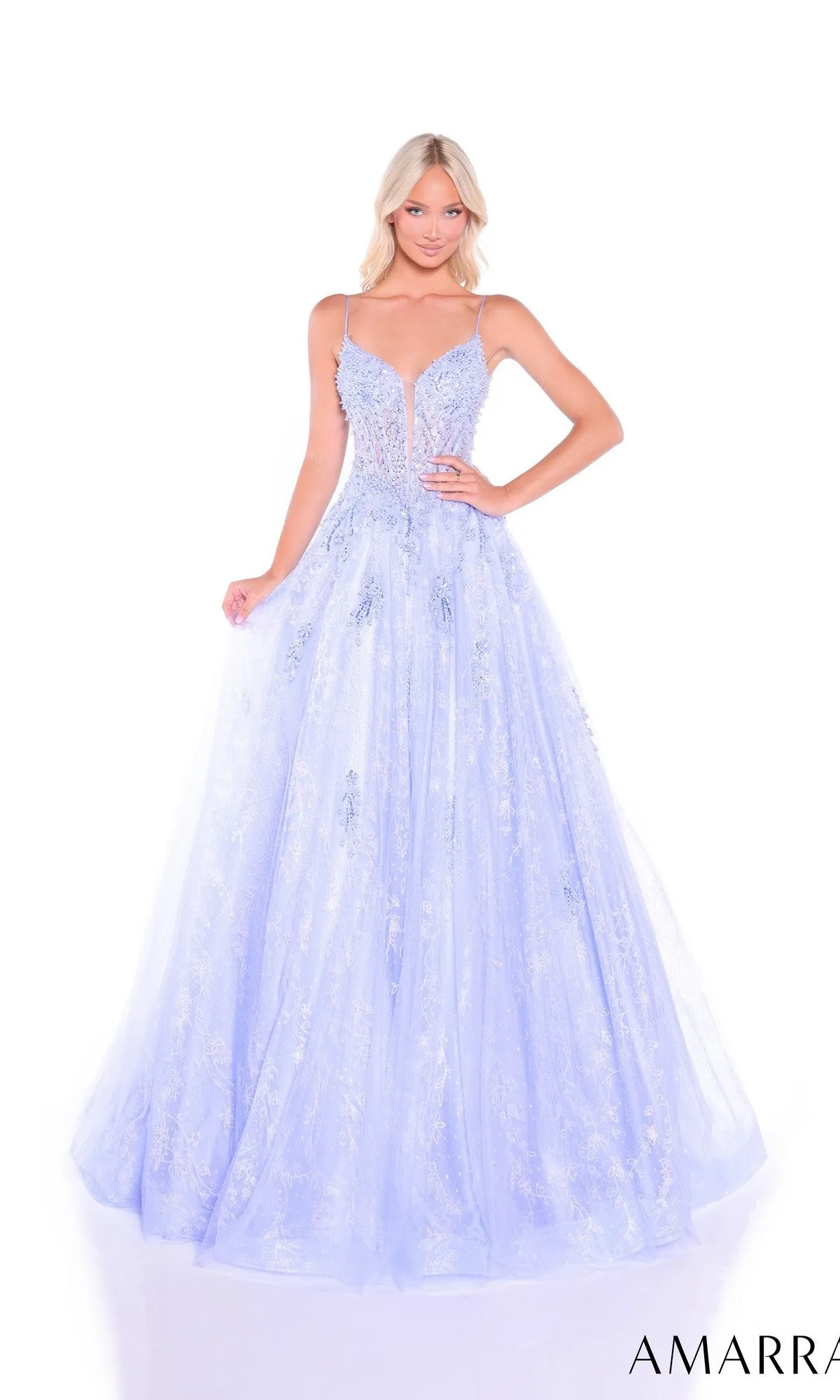 Long Prom Dress: Amarra 89425 sold by PromGirl product image thumbnail 3