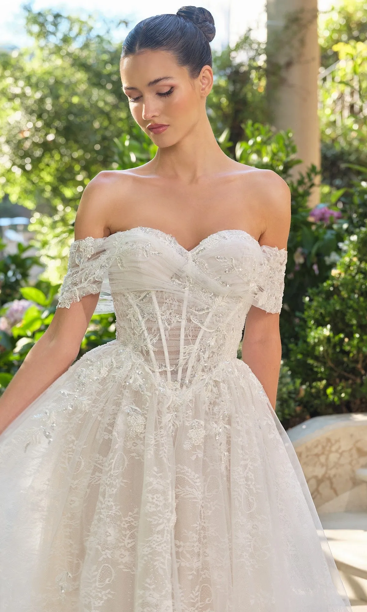 Long Wedding Dress: Andrea and Leo WL090 sold by PromGirl product image thumbnail 3