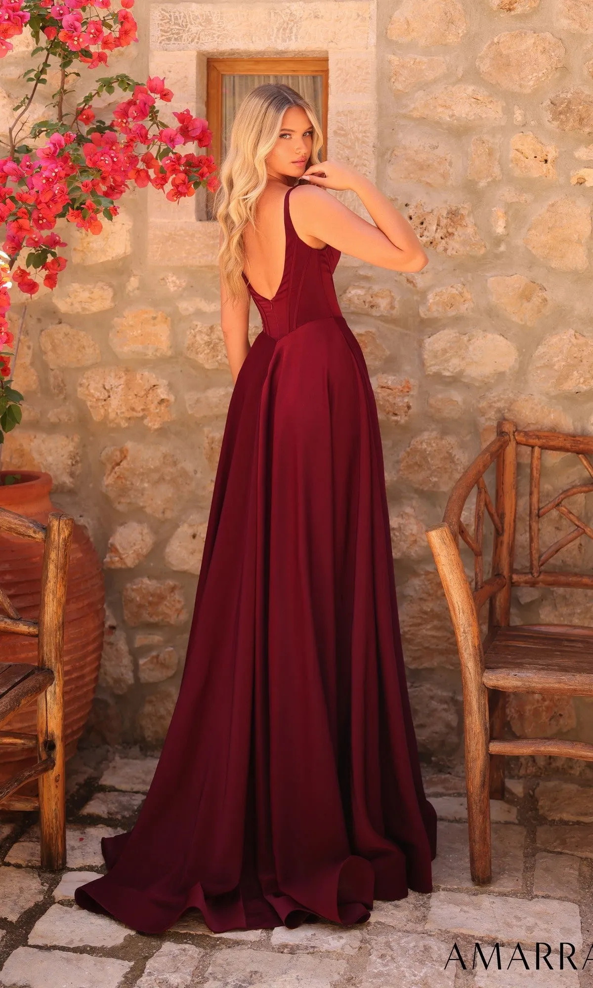 Long Prom Dress: Amarra 89519 sold by PromGirl product image thumbnail 2