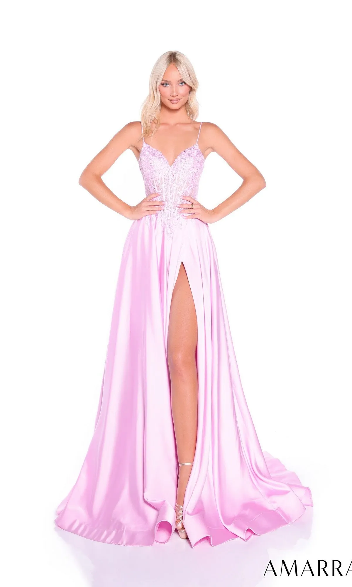 Long Prom Dress: Amarra 89517 sold by PromGirl product image thumbnail 4