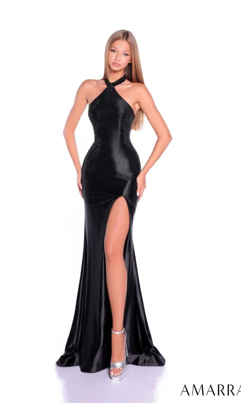 Long Prom Dress: Amarra 89520 sold by PromGirl