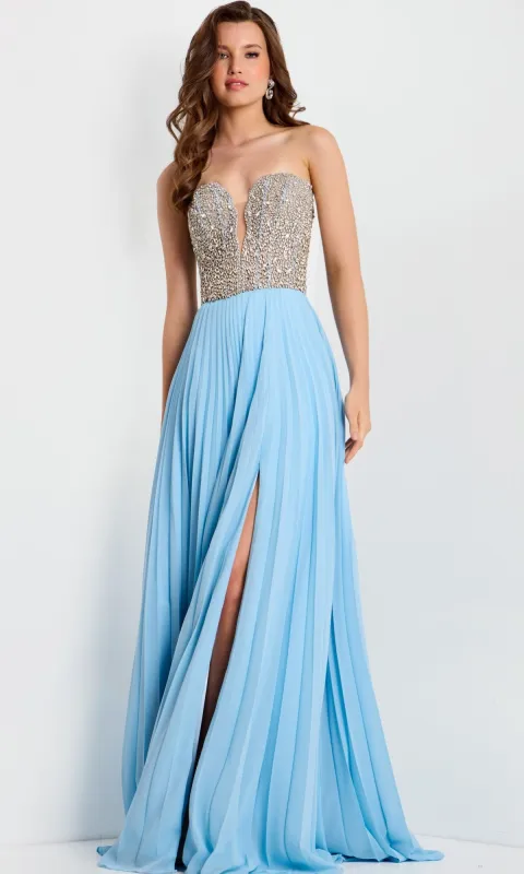Long Prom Dress: Jovani 44358 sold by PromGirl