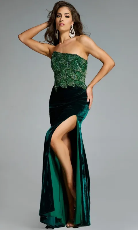 Long Prom Dress: Jovani 43711 sold by PromGirl