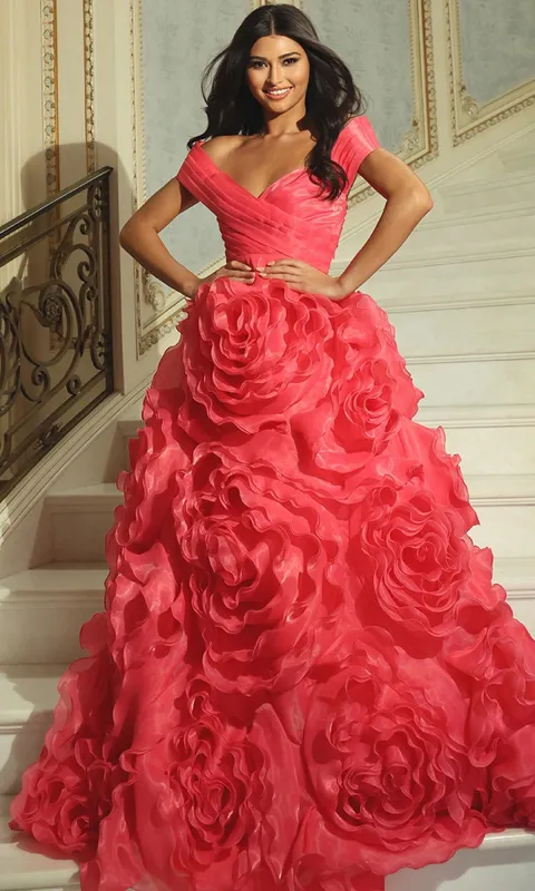 Long Prom Dress: Jovani 42187 sold by PromGirl