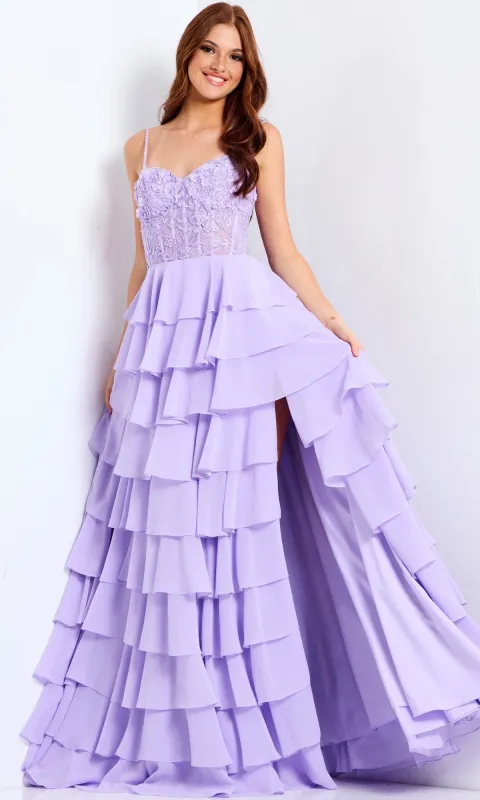 Long Prom Dress: Jovani 44543 sold by PromGirl