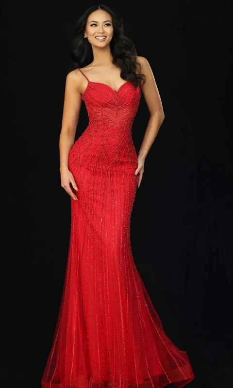 Long Prom Dress: Jovani 44565 sold by PromGirl