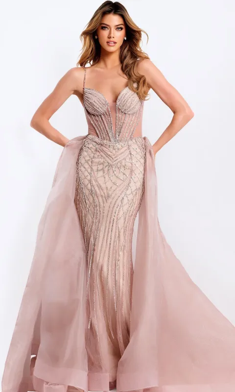 Long Prom Dress: Jovani 43854 sold by PromGirl