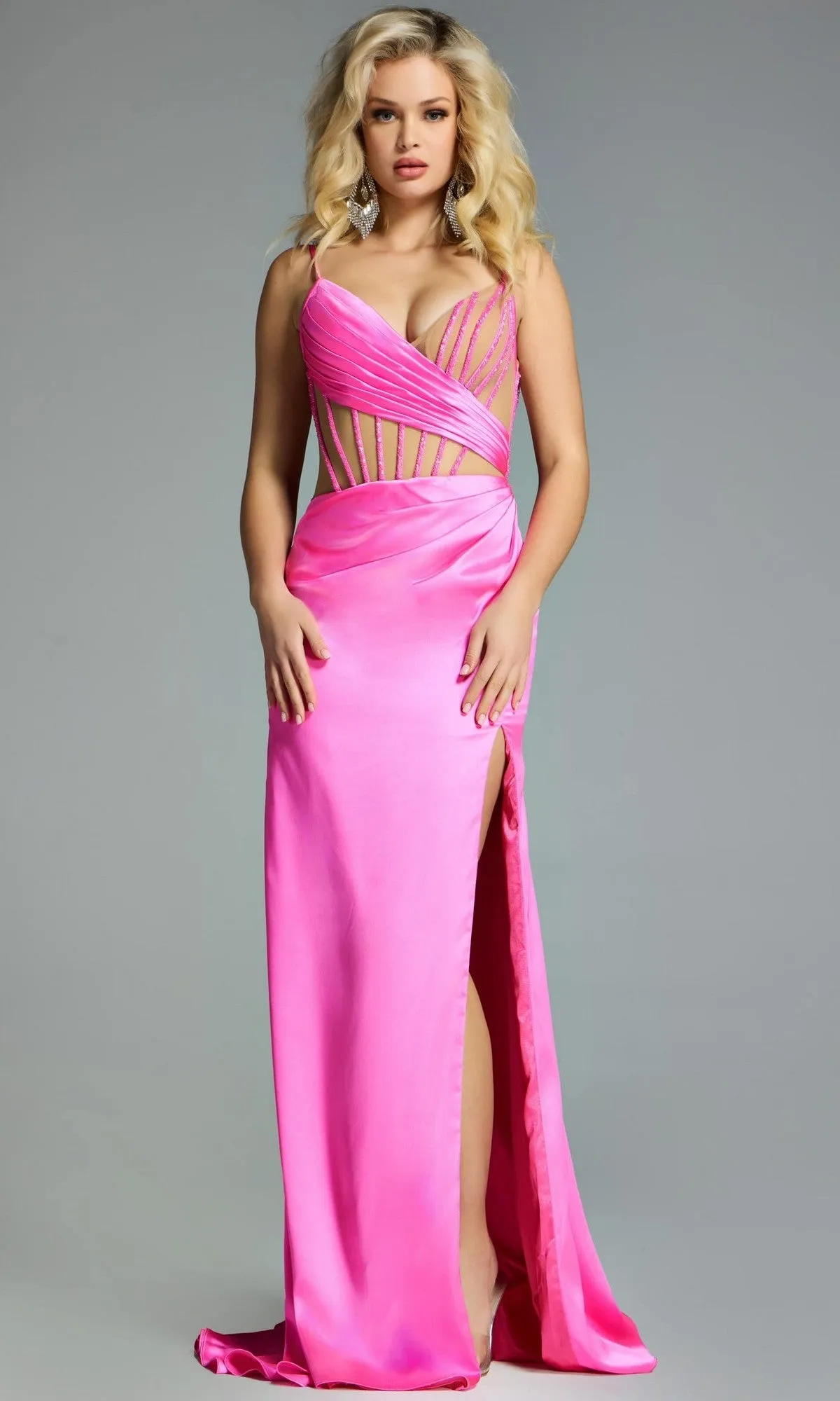 Long Prom Dress: Jovani 43681 sold by PromGirl product image thumbnail 3