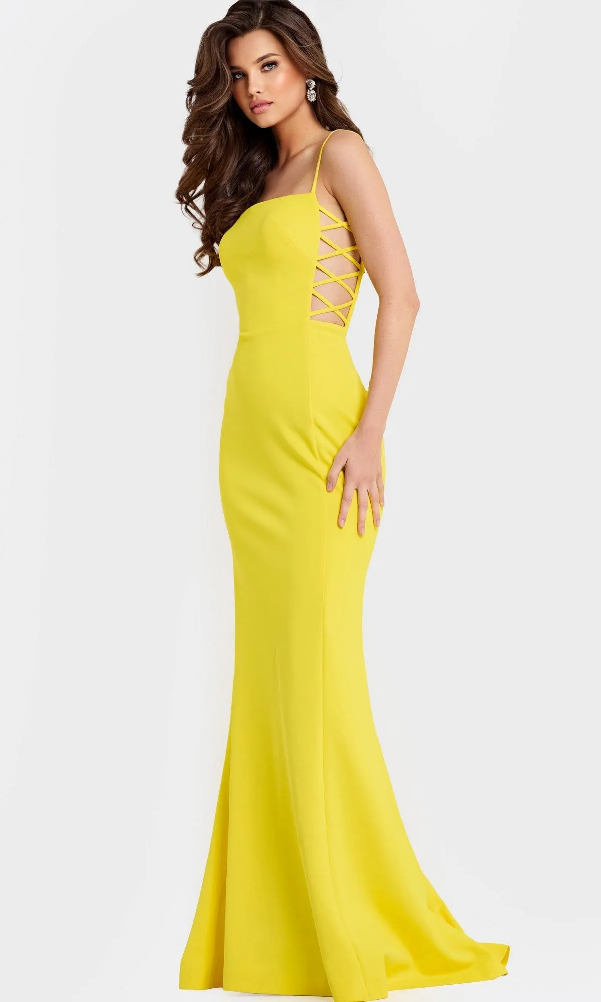Long Prom Dress: Jovani 43404 sold by PromGirl product image thumbnail 3