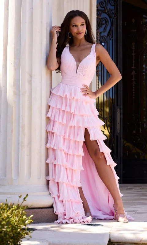 Long Prom Dress: Jovani 43160 sold by PromGirl