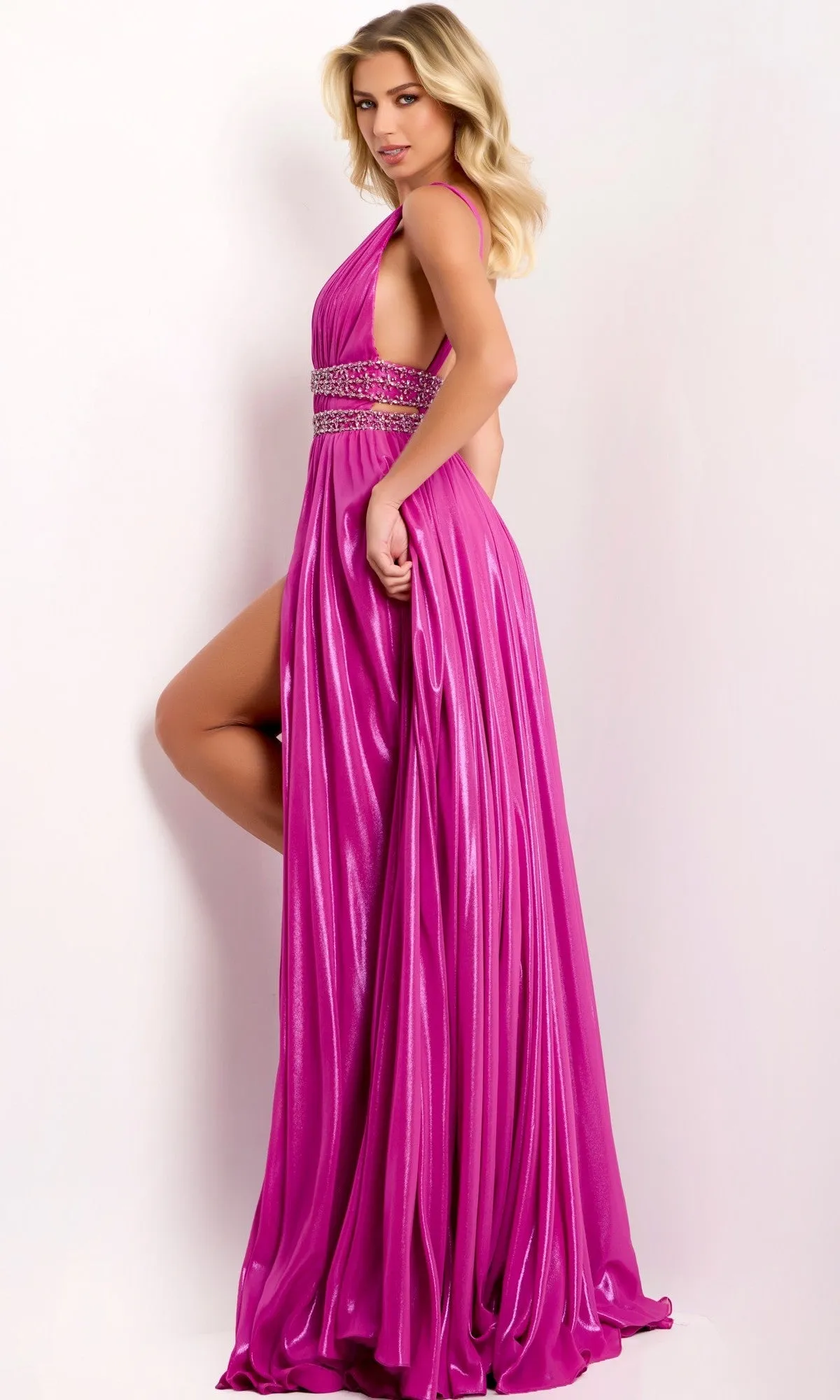 Long Prom Dress: Jovani 42817 sold by PromGirl product image thumbnail 2