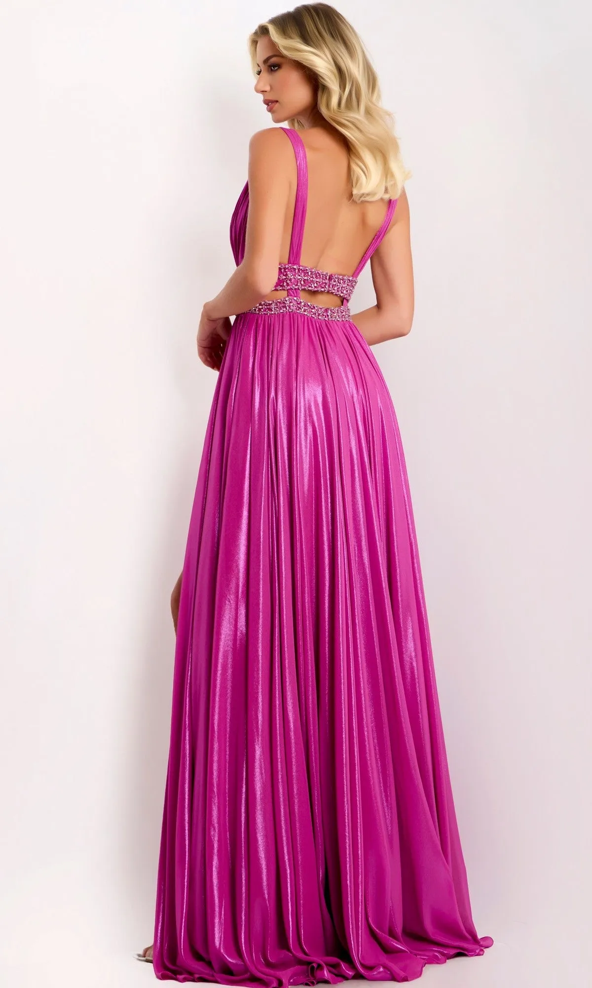 Long Prom Dress: Jovani 42817 sold by PromGirl product image thumbnail 3