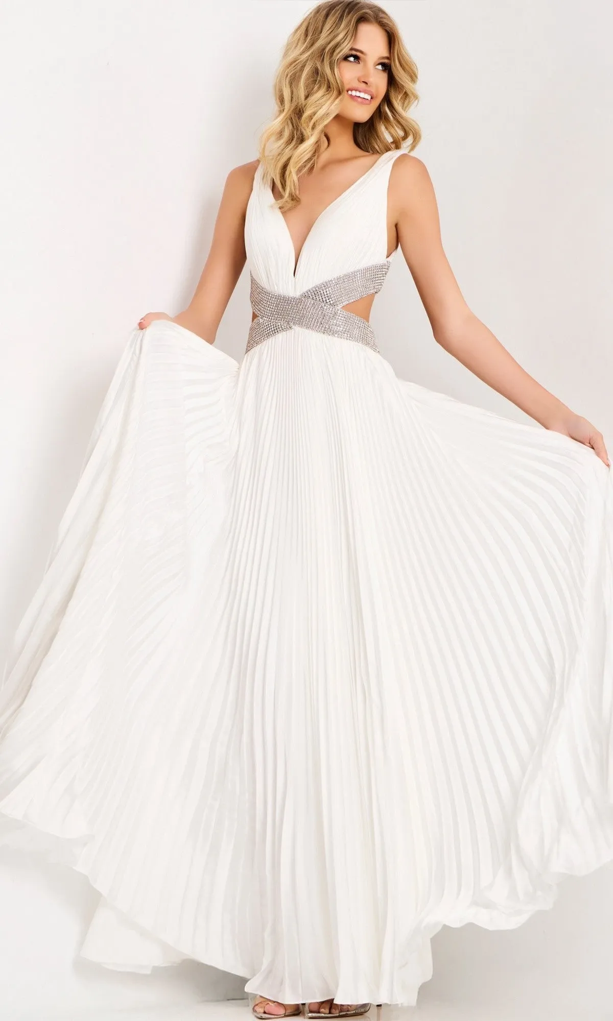 Long Prom Dress: Jovani 42811 sold by PromGirl