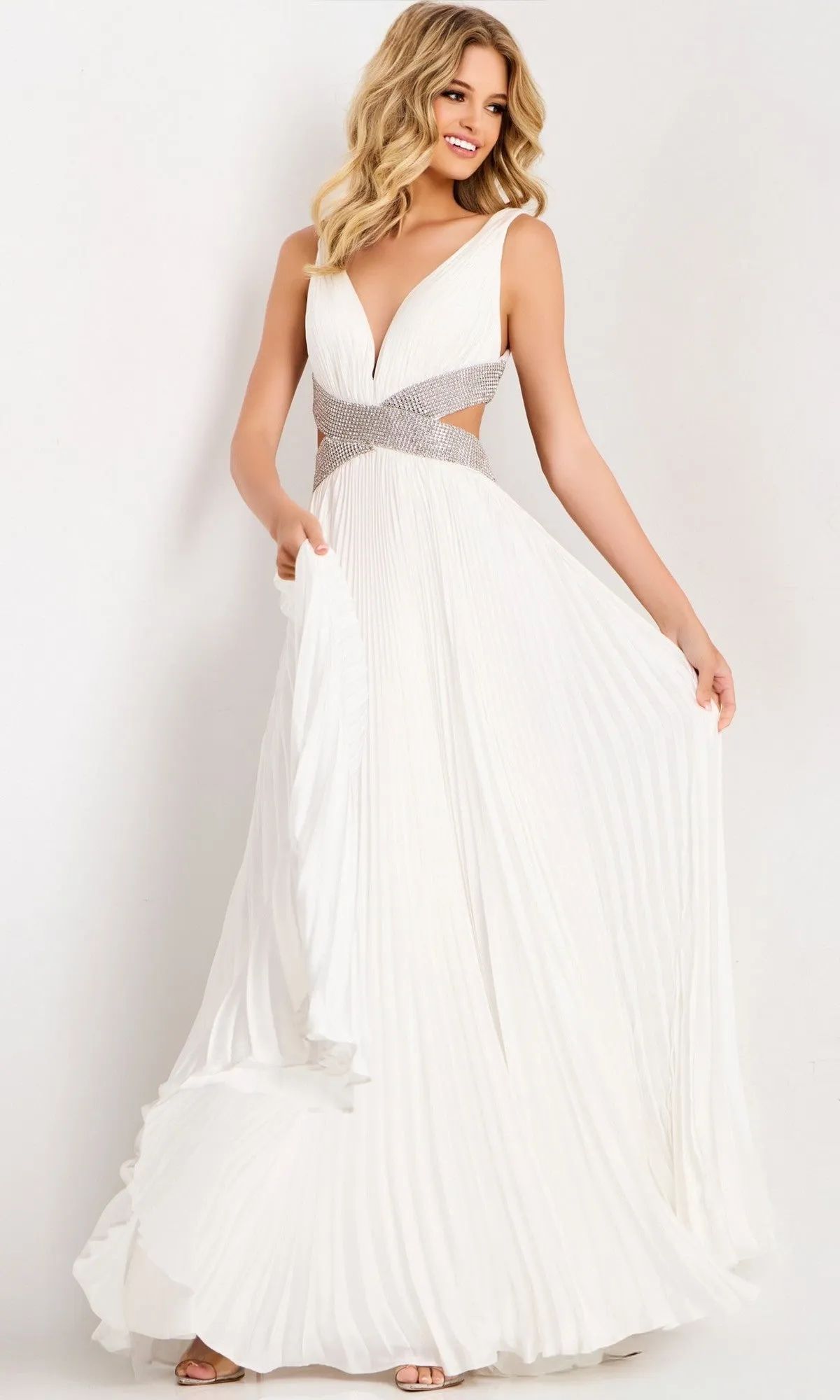 Long Prom Dress: Jovani 42811 sold by PromGirl product image thumbnail 5