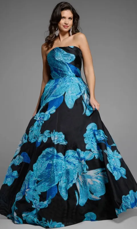 Long Prom Dress: Jovani 42436 sold by PromGirl