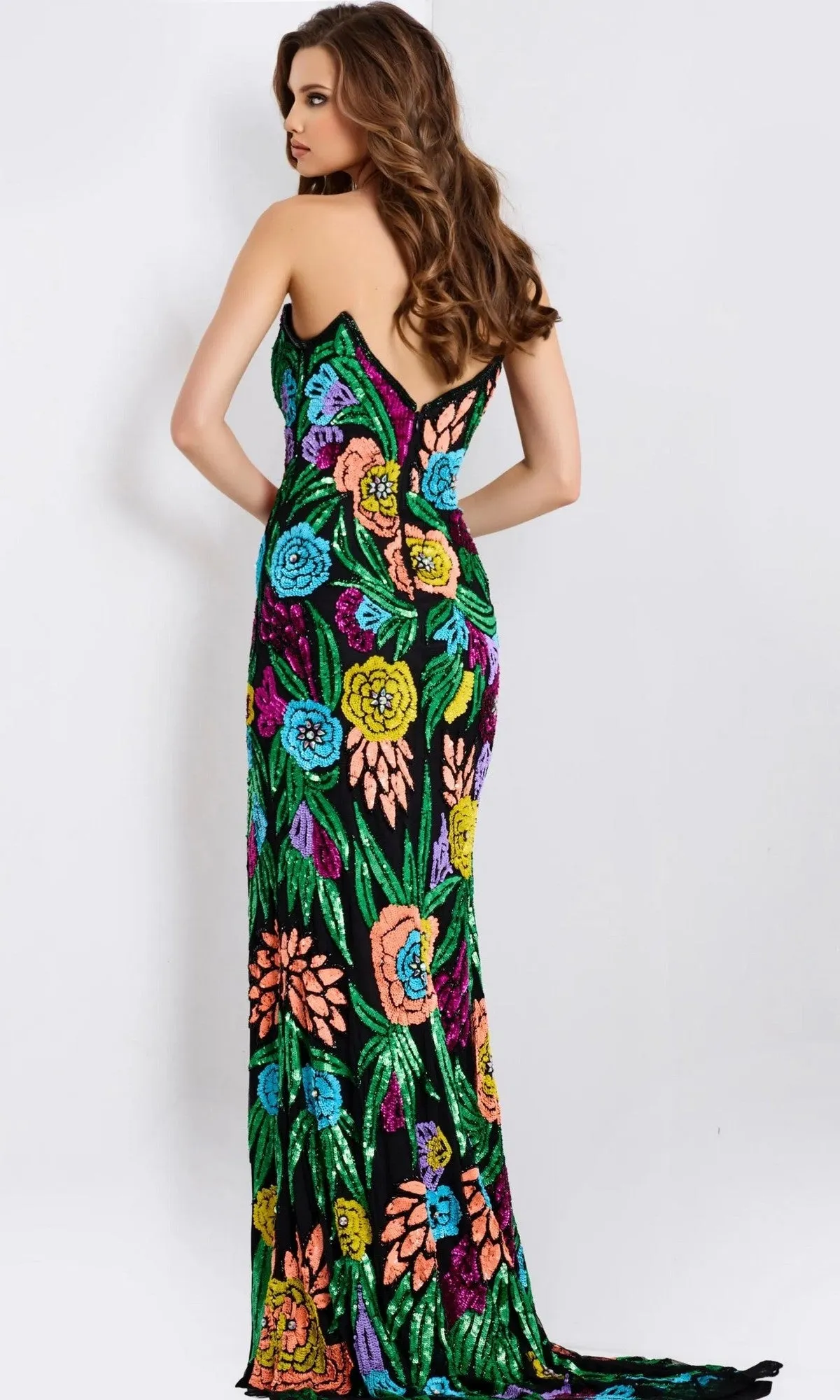 Long Prom Dress: Jovani 49234 sold by PromGirl product image thumbnail 2