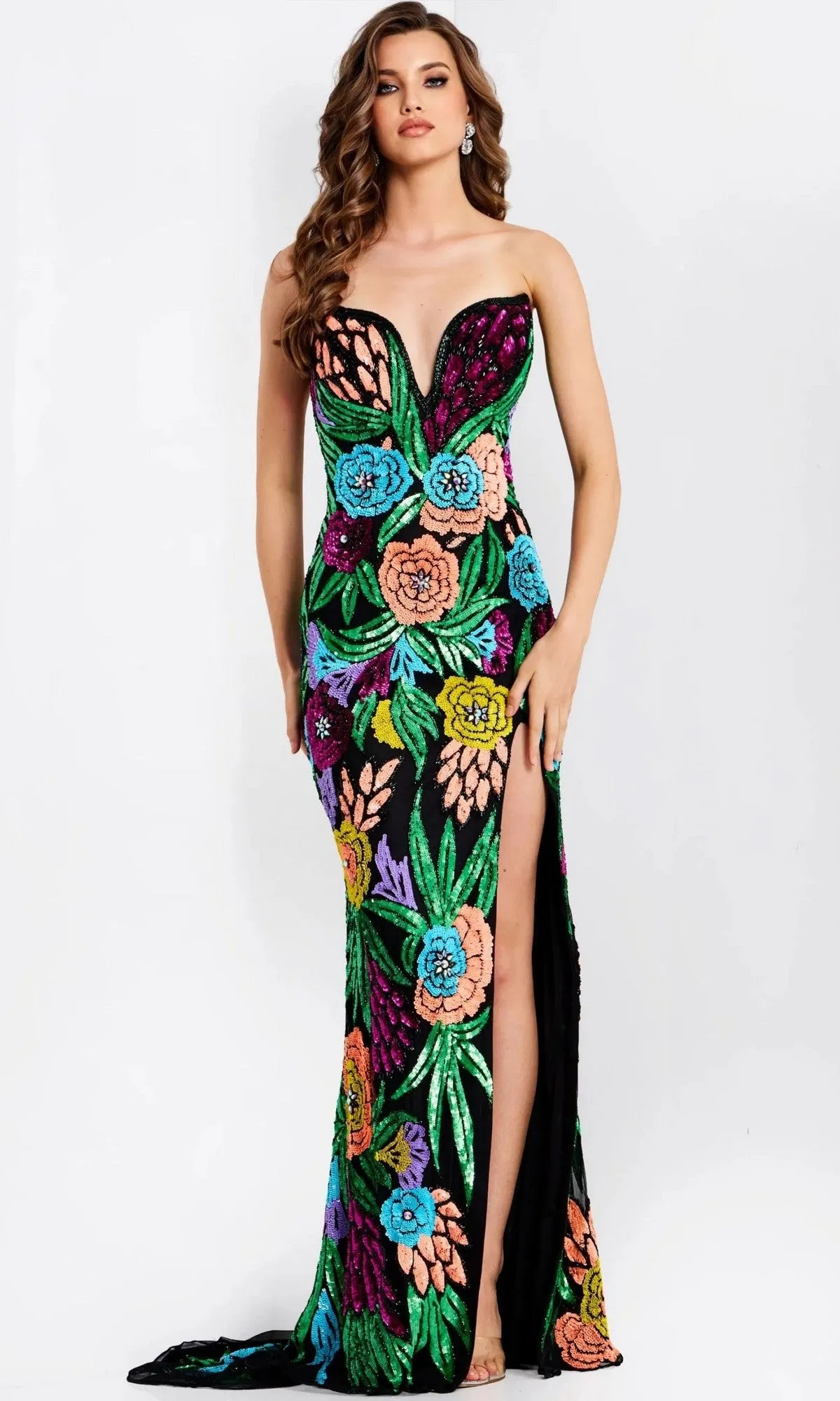 Long Prom Dress: Jovani 49234 sold by PromGirl