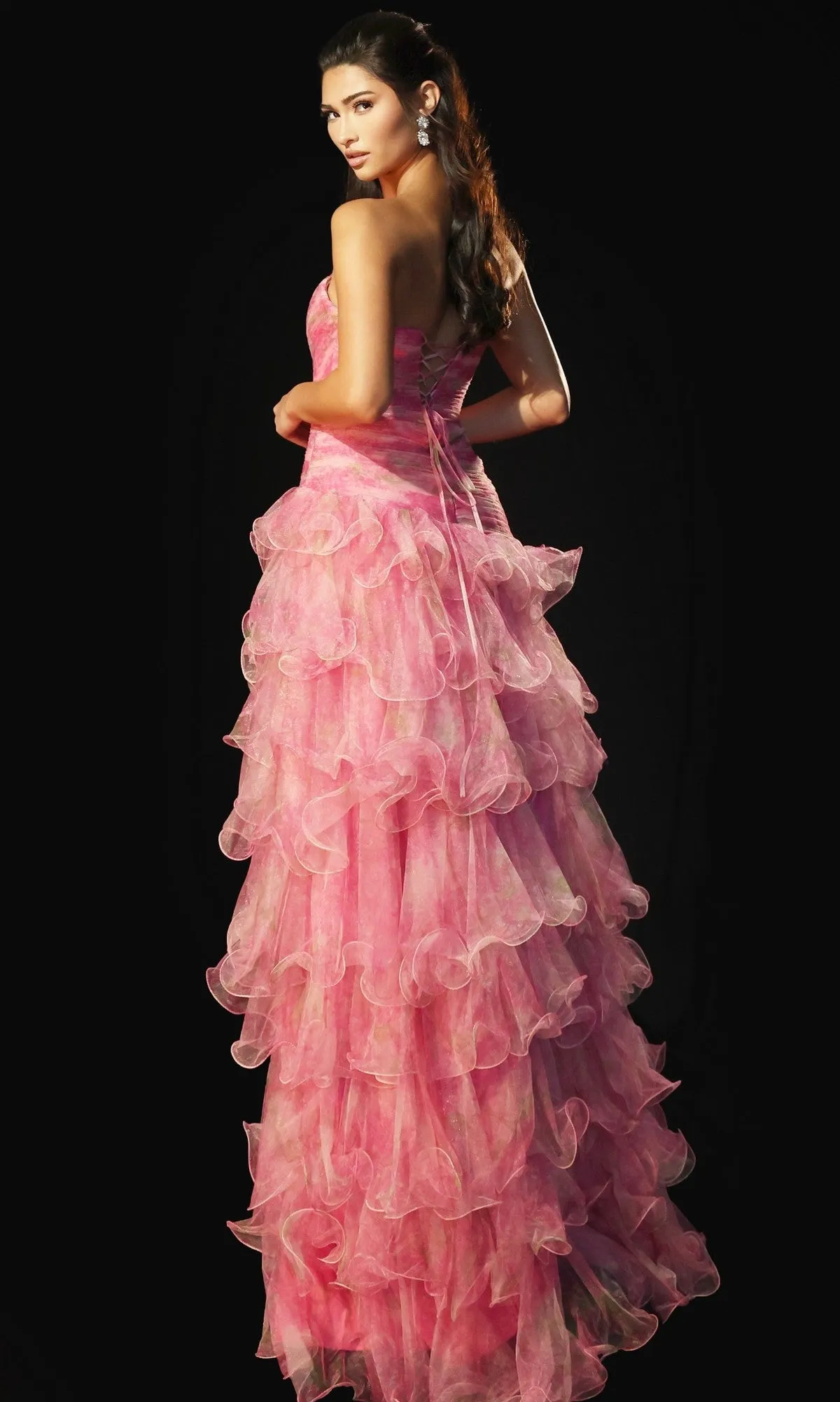 Long Prom Dress: Jovani 46408 sold by PromGirl product image thumbnail 2