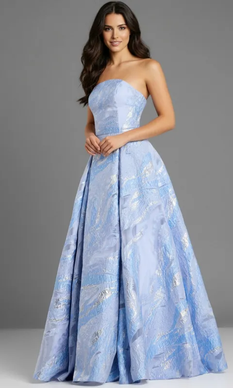 Long Prom Dress: Jovani 44369 sold by PromGirl