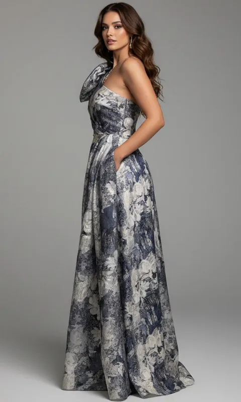 Long Formal Dress: Jovani 25663 sold by PromGirl