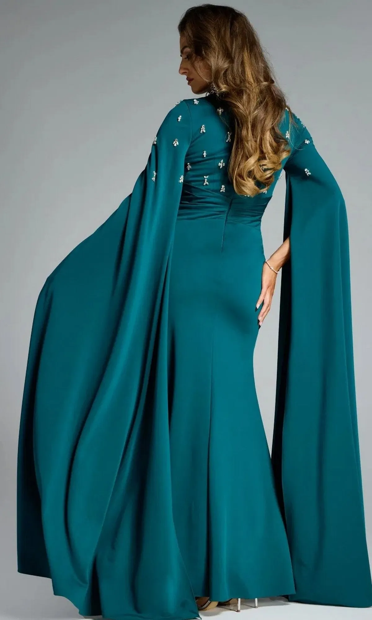 Long Formal Dress: Jovani 43830 sold by PromGirl product image thumbnail 2