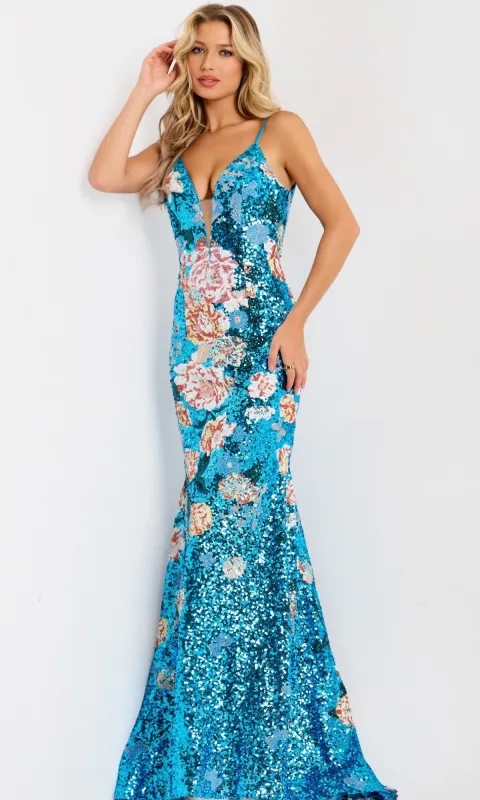 Long Prom Dress: Jovani 48637 sold by PromGirl