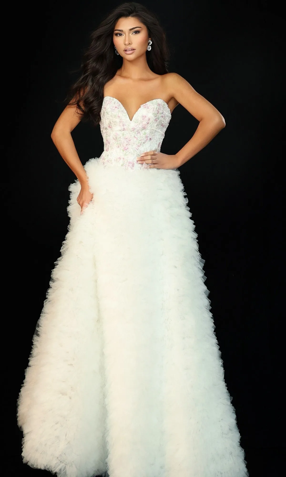 Long Prom Dress: Jovani 45636 sold by PromGirl
