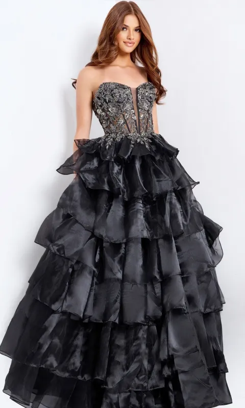 Long Prom Dress: Jovani 50259 sold by PromGirl