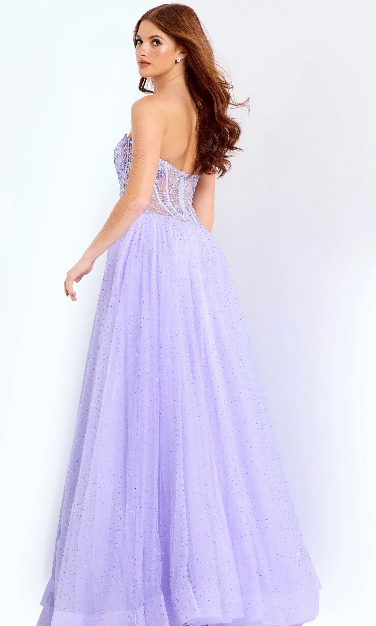 Long Prom Dress: Jovani 48309 sold by PromGirl product image thumbnail 2