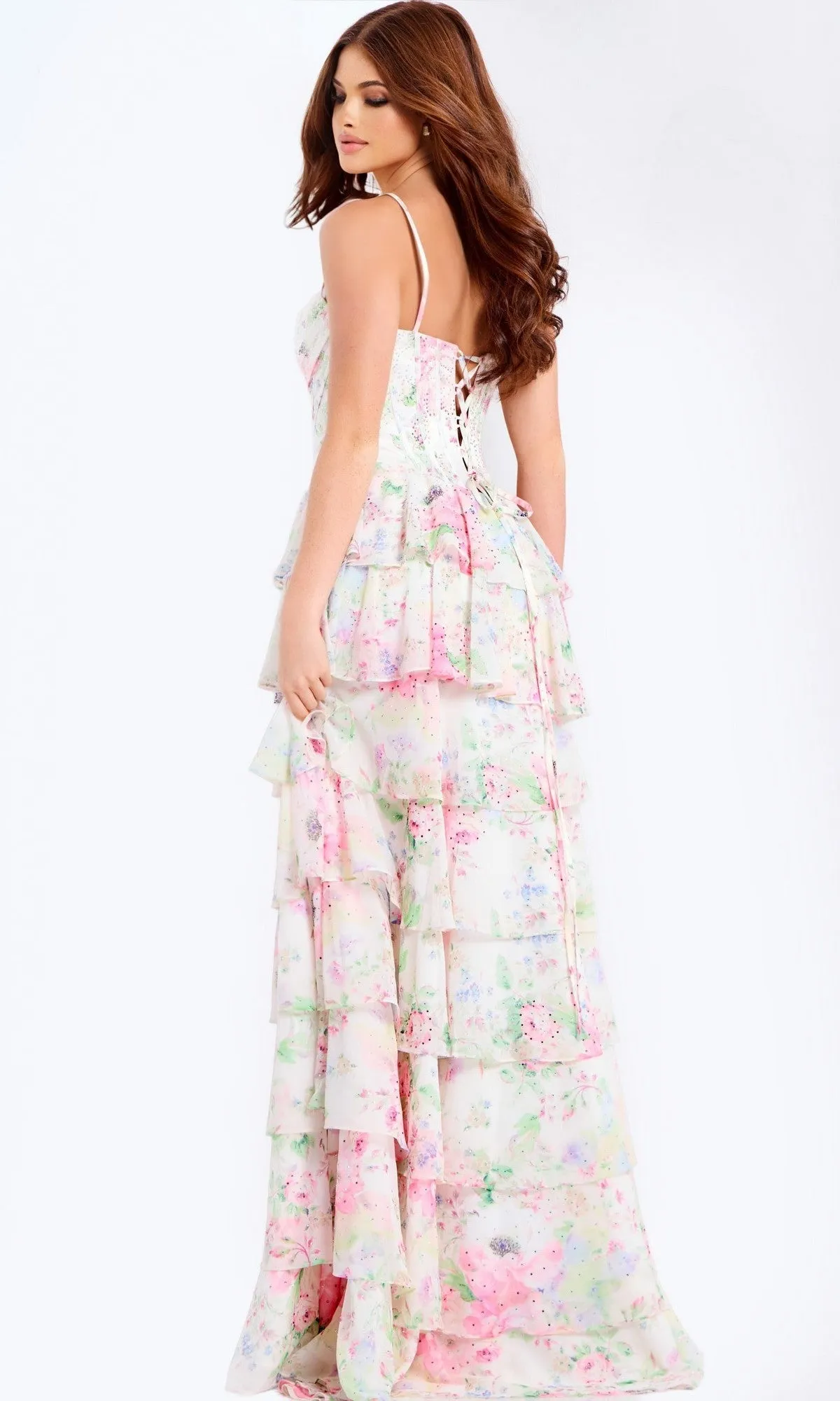 Long Prom Dress: Jovani 47282 sold by PromGirl product image thumbnail 2