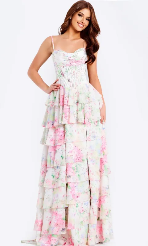 Long Prom Dress: Jovani 47282 sold by PromGirl