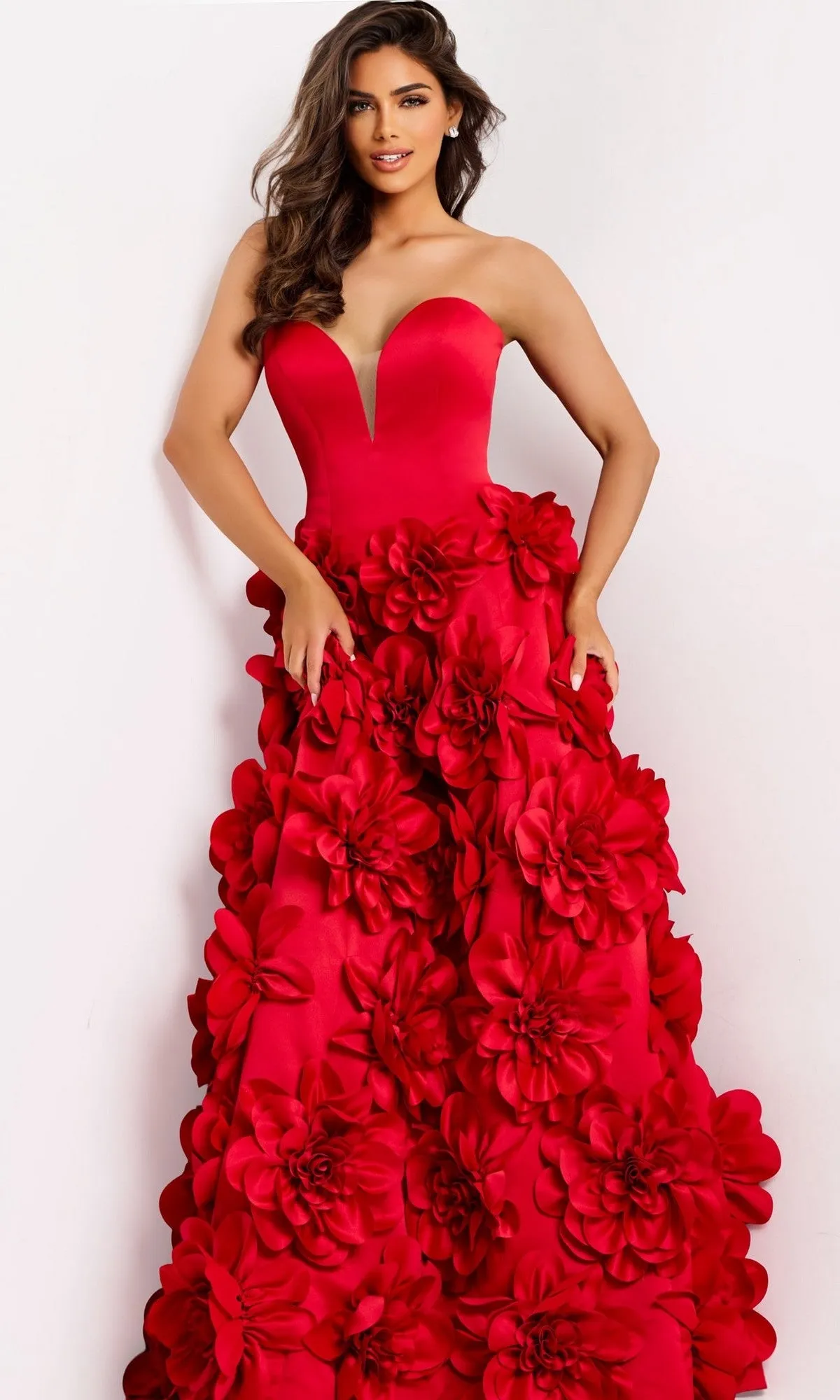 Long Prom Dress: Jovani 45661 sold by PromGirl