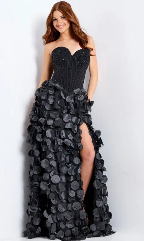 Long Prom Dress: Jovani 49384 sold by PromGirl