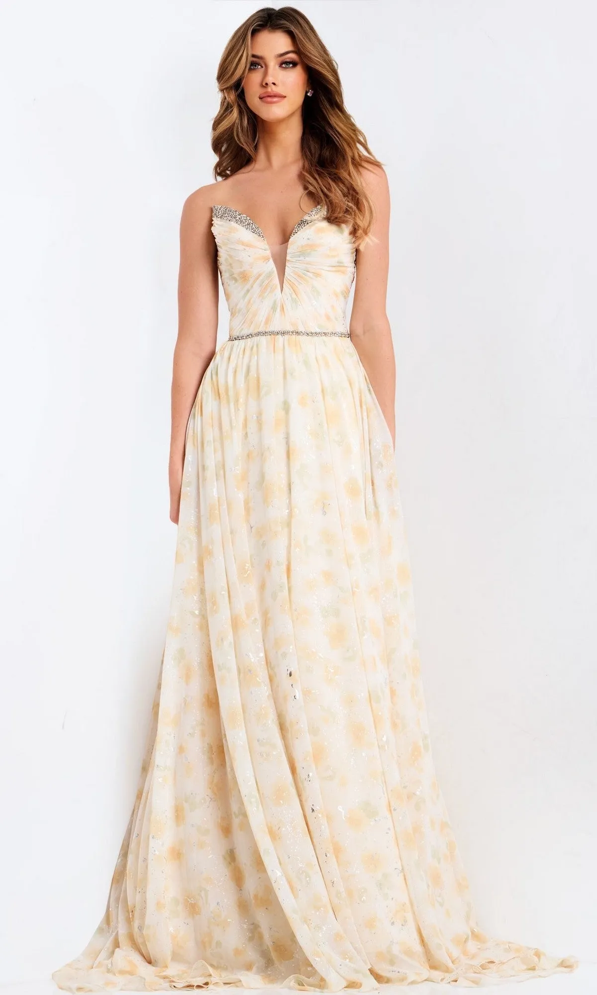 Long Prom Dress: Jovani 48139 sold by PromGirl