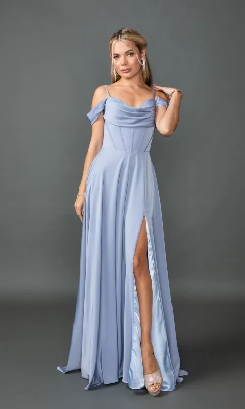 Long Prom Dress: Dancing Queen 4539 sold by PromGirl