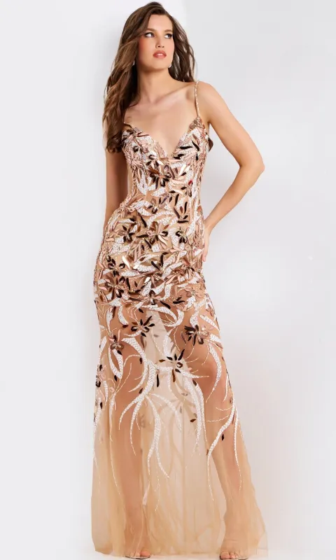 Long Prom Dress: Jovani 45601 sold by PromGirl