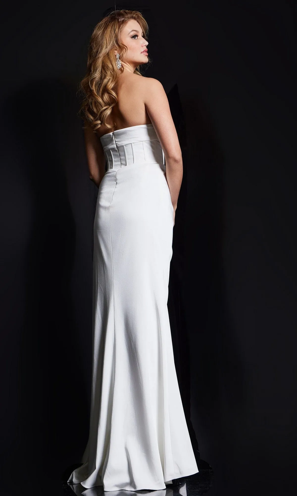 Long Prom Dress: Jovani 36988 sold by PromGirl product image thumbnail 2
