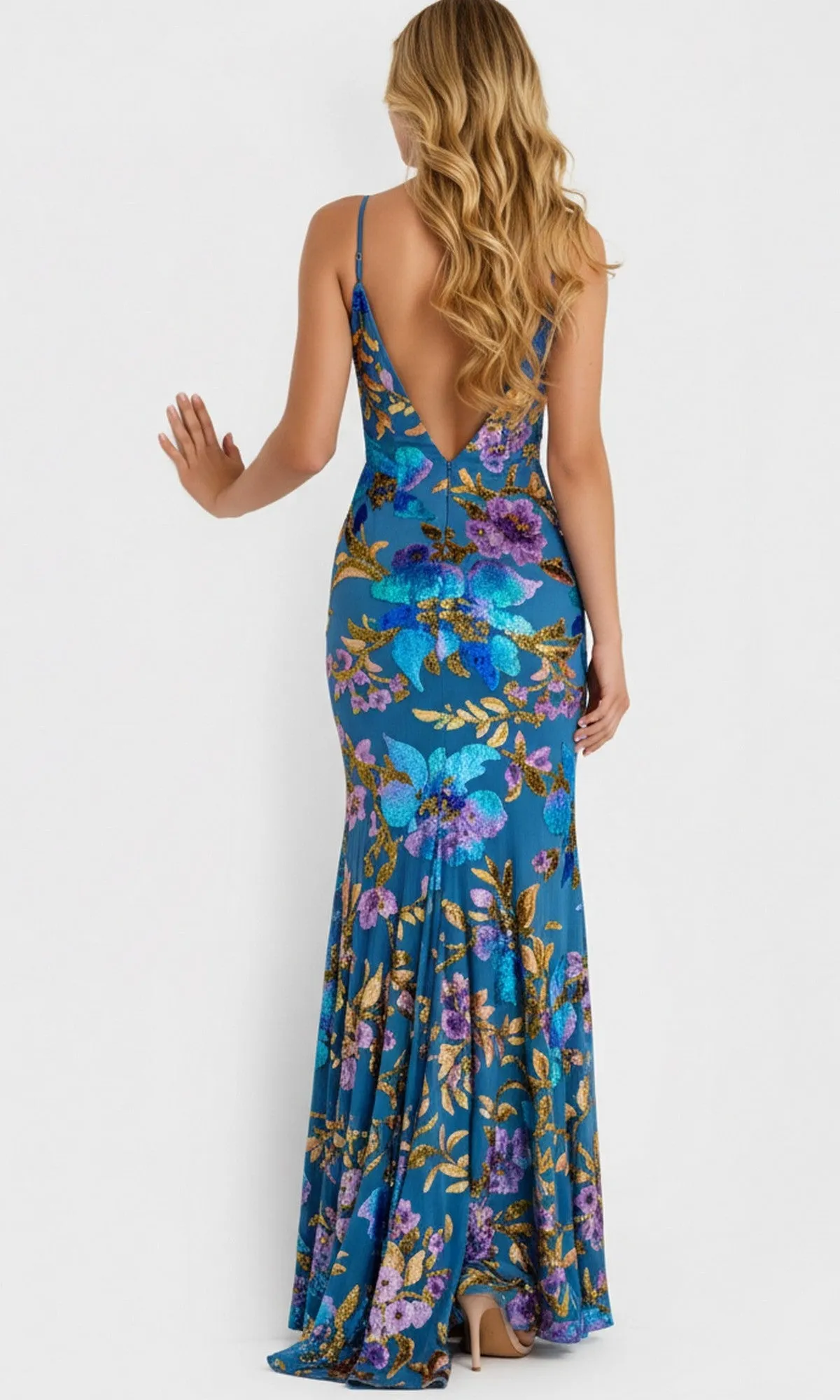 Long Prom Dress: Jovani 47655 sold by PromGirl product image thumbnail 2