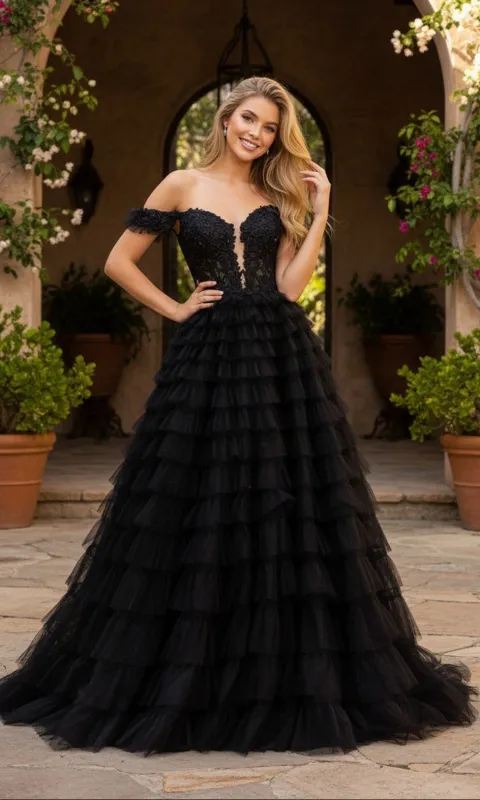 Corset Prom Ball Gown: PromGirl Exclusive 250070 sold by PromGirl