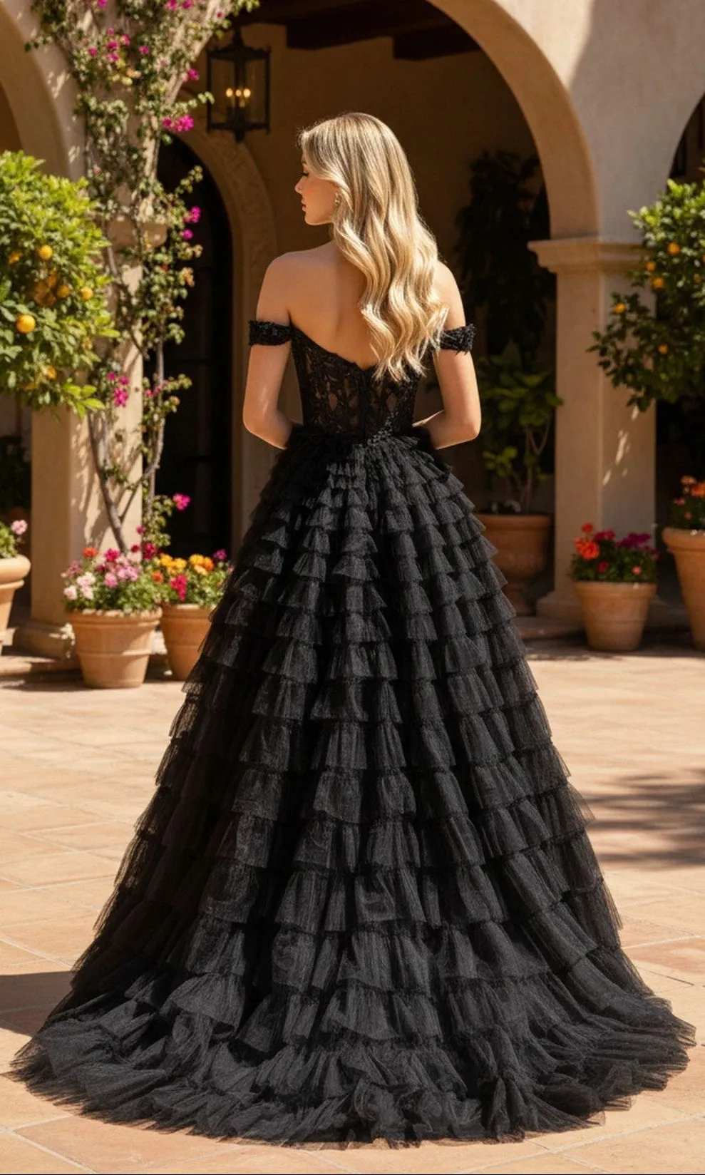 Corset Prom Ball Gown: PromGirl Exclusive 250070 sold by PromGirl product image thumbnail 2