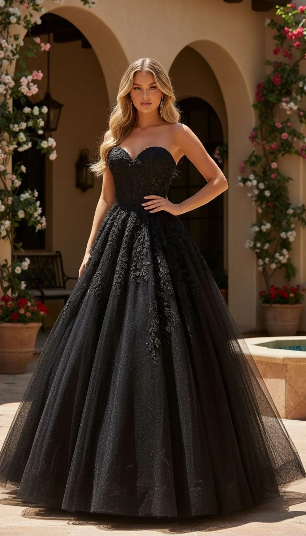 Strapless Prom Ball Gown: PromGirl Exclusive 250039 sold by PromGirl
