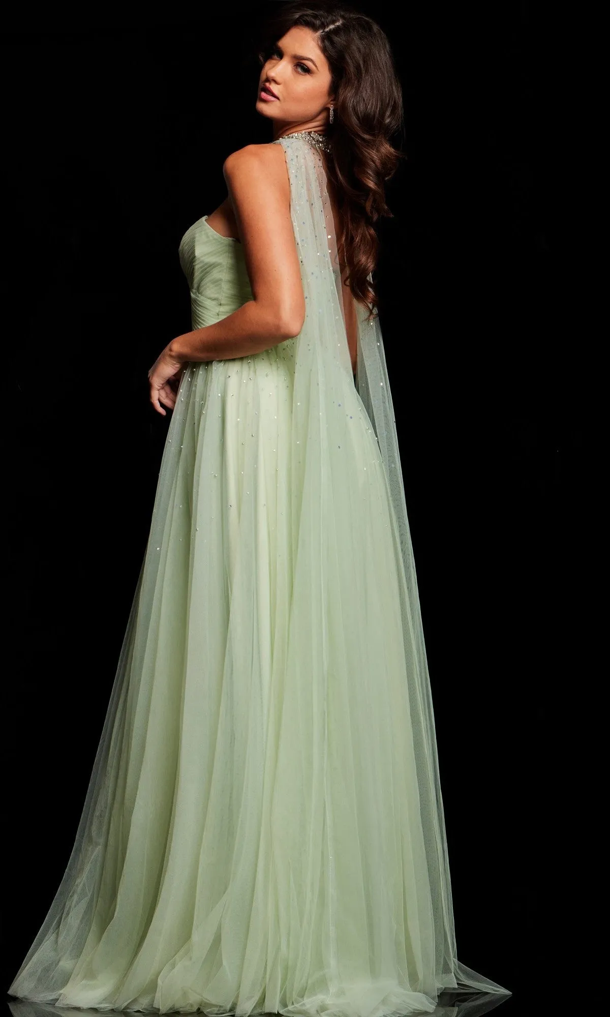 Long Prom Dress: Jovani 39307 sold by PromGirl product image thumbnail 2